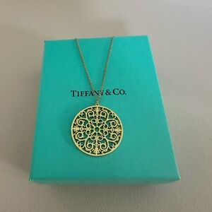Tiffany & Co. Gold Enchanted Pendant Necklace